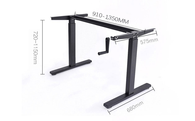 bàn làm việc chân sắt