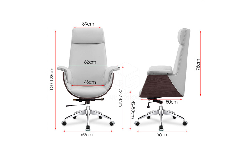 kích thước ghế giám đốc