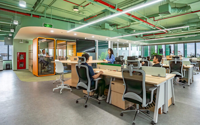 ghế lưới nhân viên
