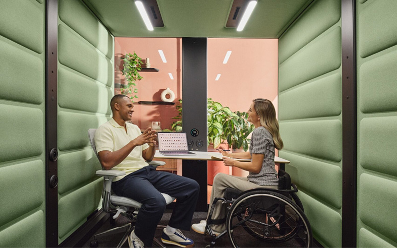 personal office booth