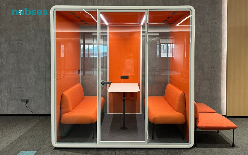 soundproof phone booth