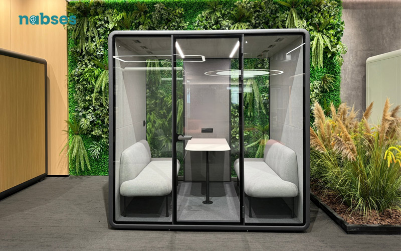 soundproof phone booth